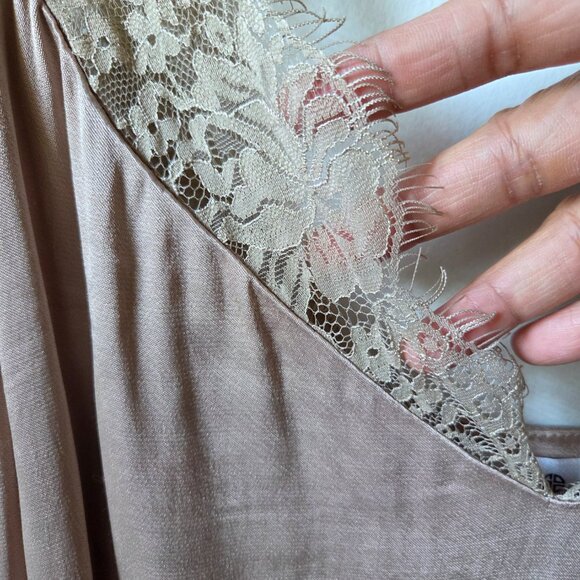 NWT SOCIALITE NUTE LACED V NECK BODYSUIT TANK SZ XL - Picture 9 of 14